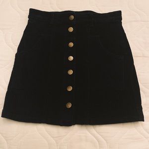 ALTAR’D state mini jean skirt